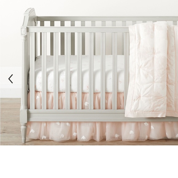 Pottery Barn Kids Other Monique Lhuillier Ethereal Tulle Crib Skirt